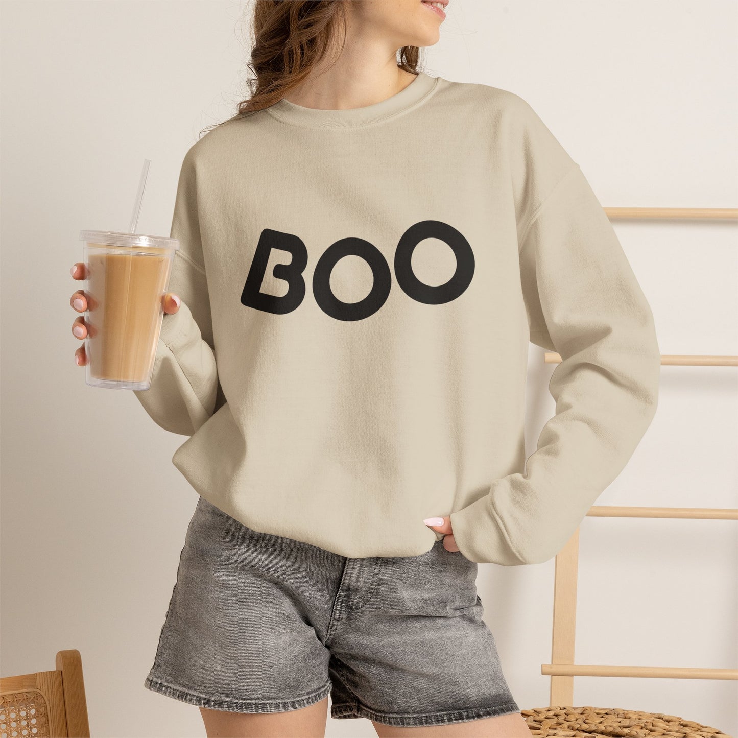 Boo Halloween sweatshirt