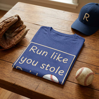 Run Like You Stole It Baseball Graphic Tee