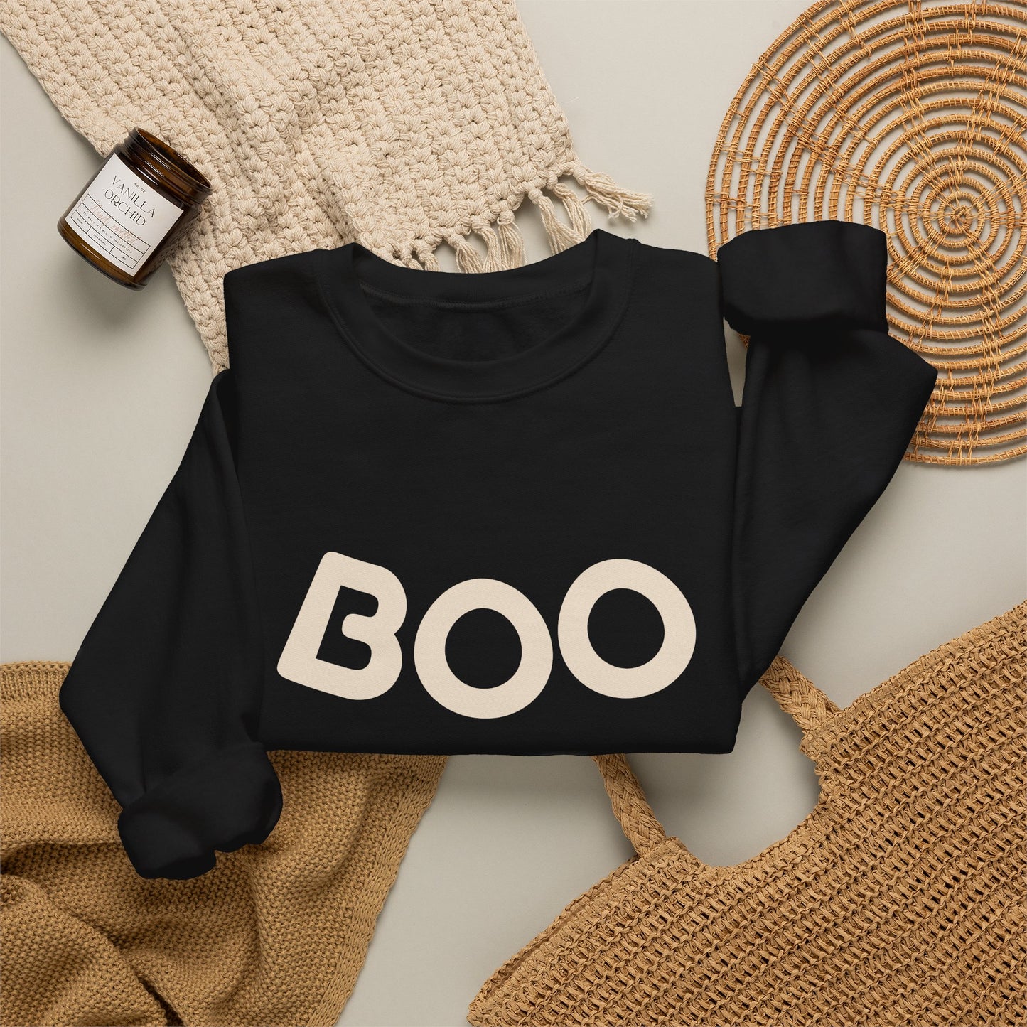 Boo Halloween sweatshirt