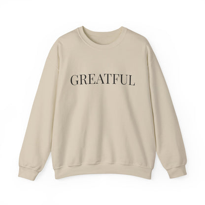 Women’s Grateful Sweatshirt, Fall Thanksgiving Graphic Crewneck, Cute Autumn Gratitude Shirt for Women