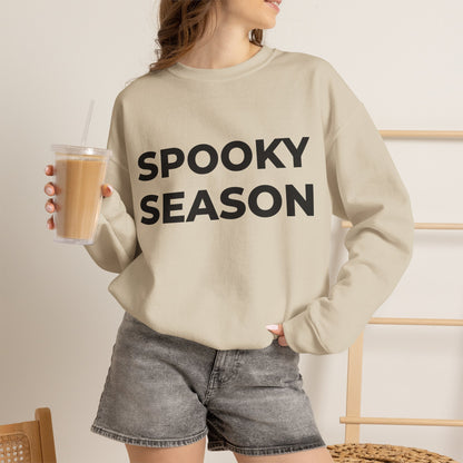 Women’s Spooky Season Sweatshirt, Halloween Graphic Crewneck, Fall Shirt