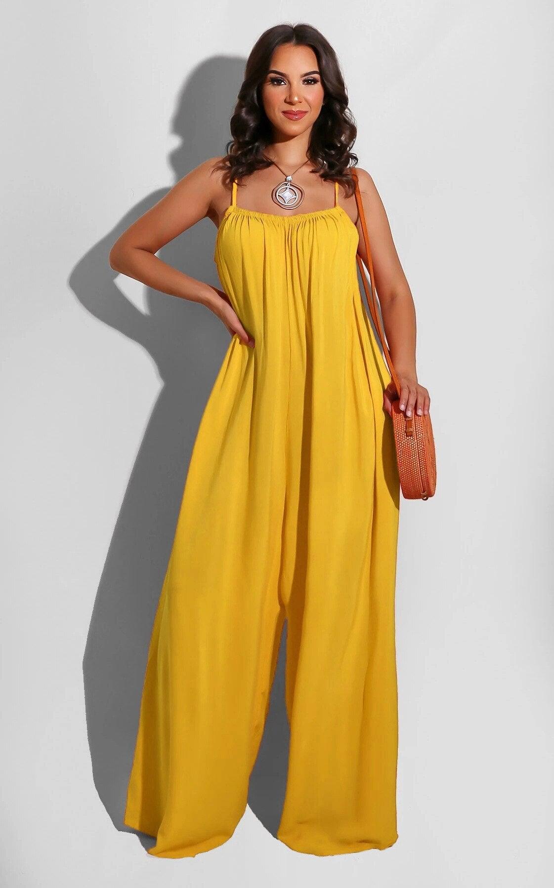 Jumpsuit for Women | Yellow