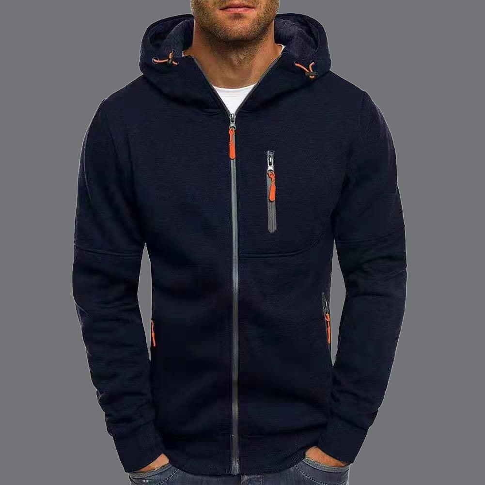 Essential Full Zip Hoodie — Men's Full Zip Hooded