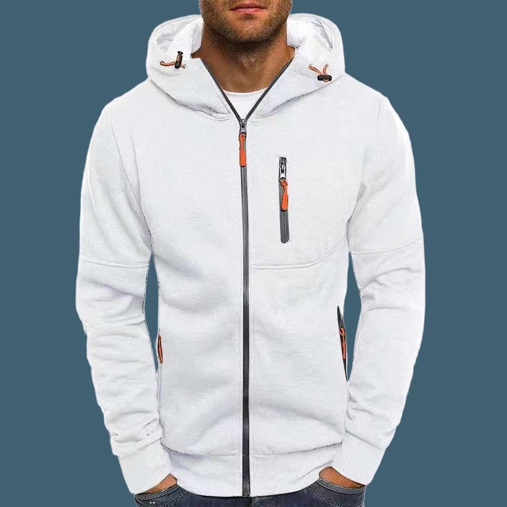 Essential Full Zip Hoodie — Men's Full Zip Hooded