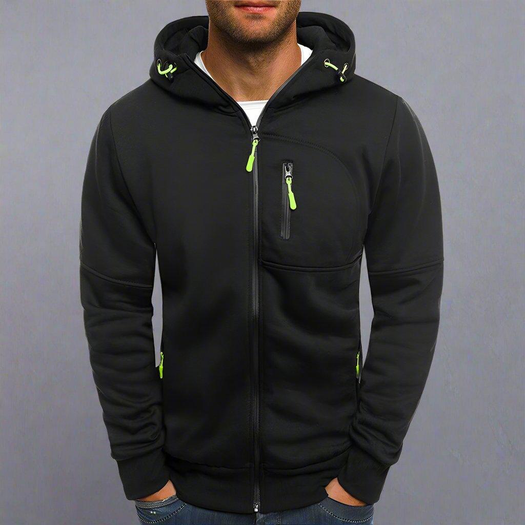 Essential Full Zip Hoodie — Men's Full Zip Hooded