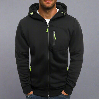 Essential Full Zip Hoodie — Men's Full Zip Hooded