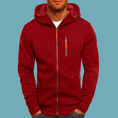 Essential Full Zip Hoodie — Men's Full Zip Hooded