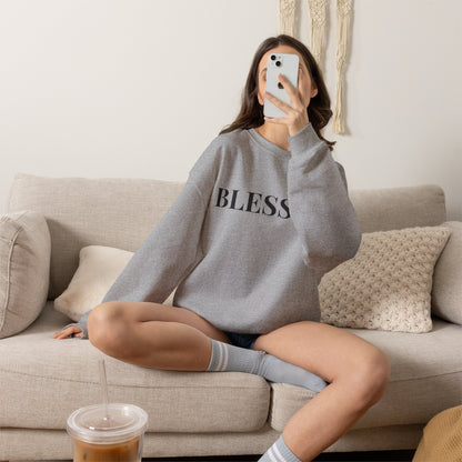 Women’s Blessed Sweatshirt, Fall Thanksgiving Graphic Crewneck, Grateful Autumn Shirt for Women