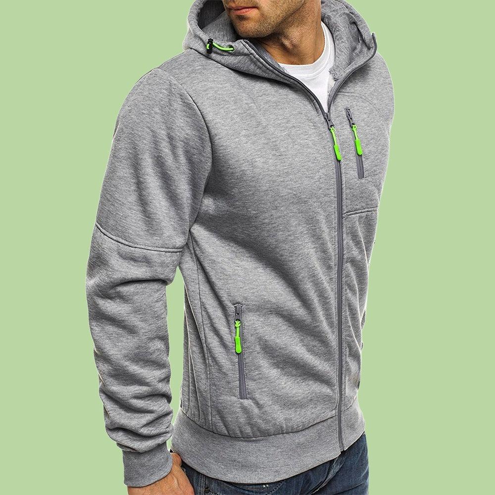 Essential Full Zip Hoodie — Men's Full Zip Hooded