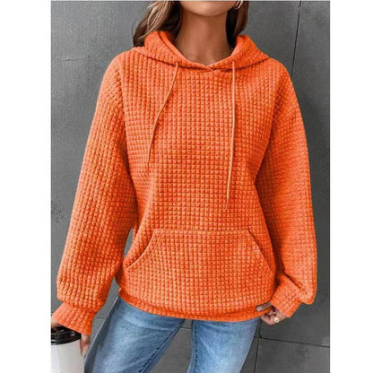 SimpleStyle Women's Solid Knit Hoodie — Women's Hoodie