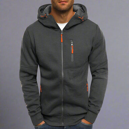 Essential Full Zip Hoodie — Men's Full Zip Hooded