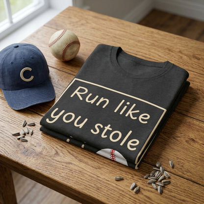 Run Like You Stole It Baseball Graphic Tee