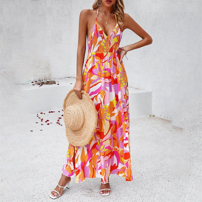 Sunrise Escape Halter Dress — Womens's Summer Dress