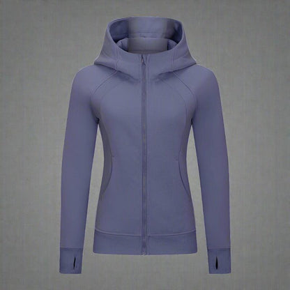 Lavender Grey Activewear Jacket | JHB Marketplace