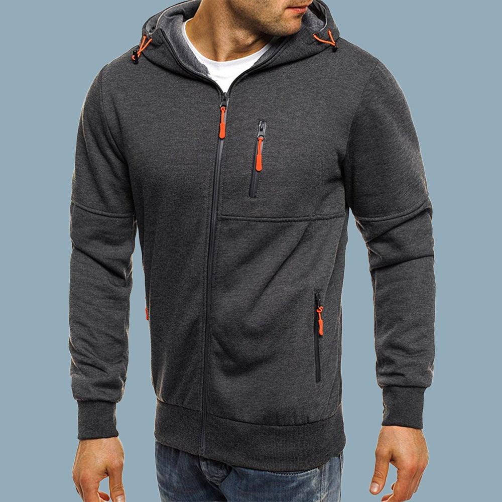 Essential Full Zip Hoodie — Men's Full Zip Hooded