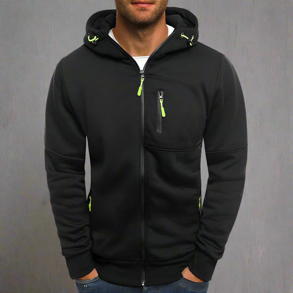 Essential Full Zip Hoodie — Men's Full Zip Hooded