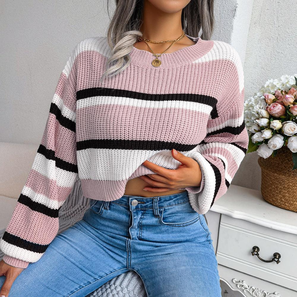 Pink Women's Knit Sweater | JHB Marketplace