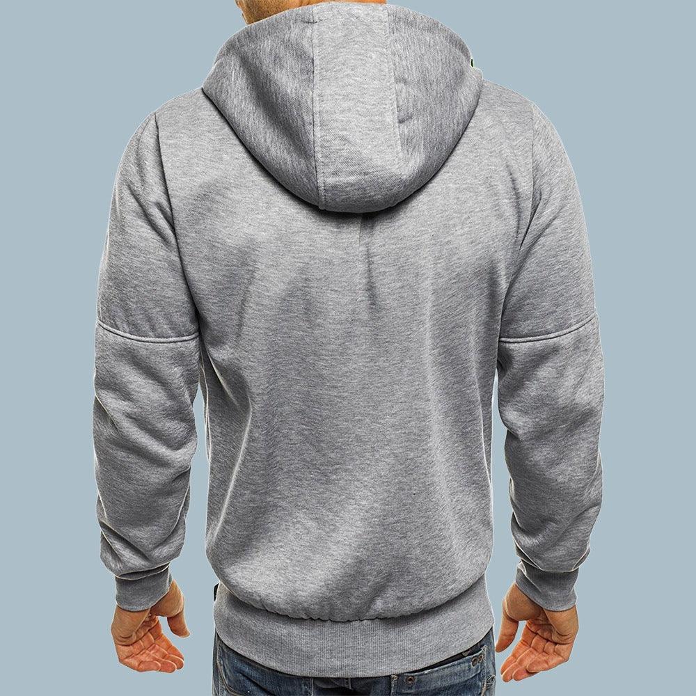 Essential Full Zip Hoodie — Men's Full Zip Hooded