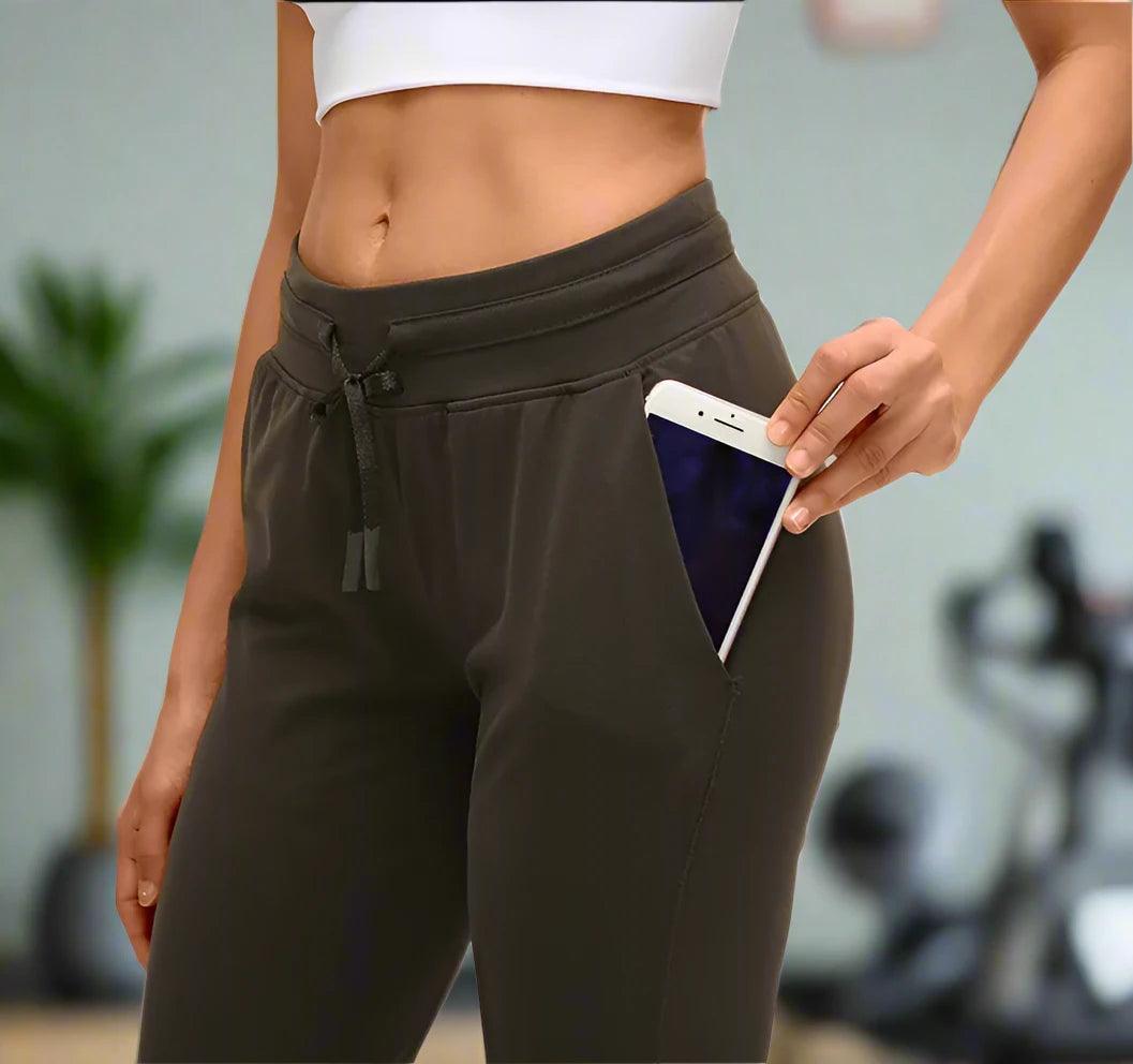 Brown Active Stride Women's Joggers | JHB Marketplace