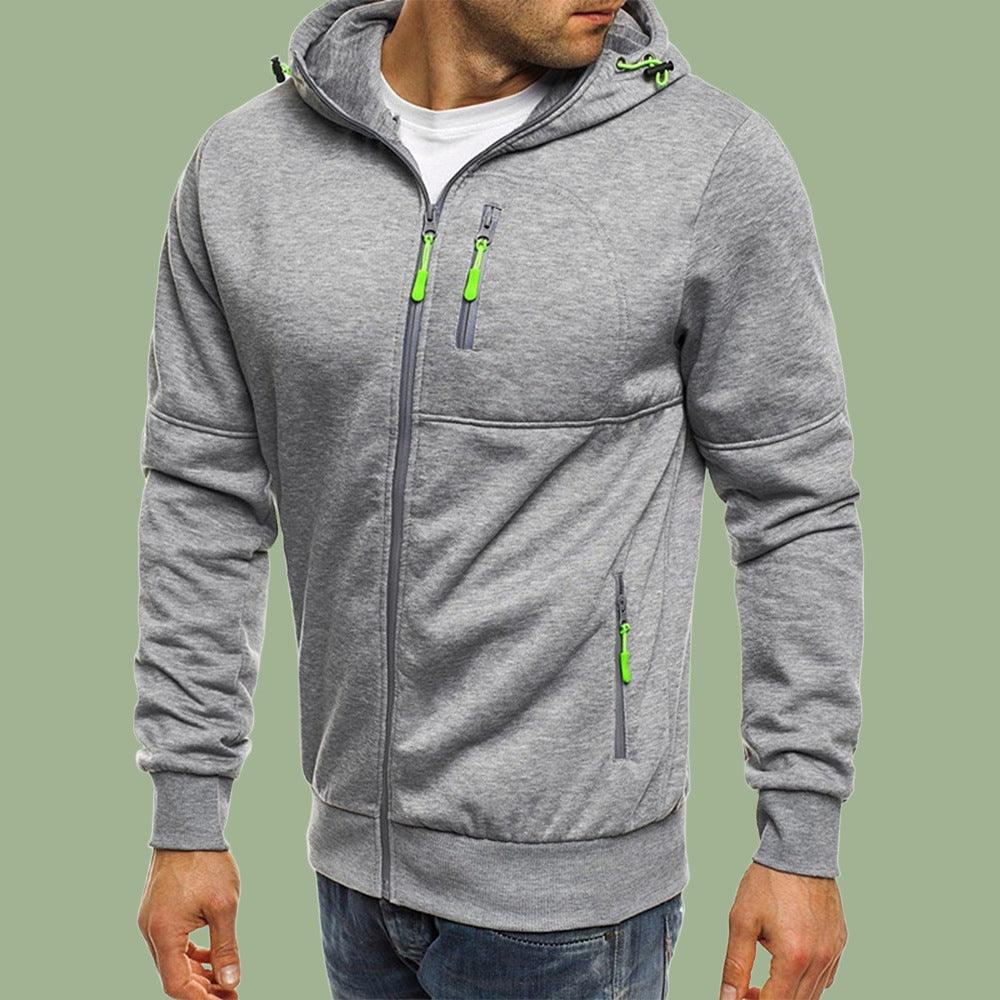 Essential Full Zip Hoodie — Men's Full Zip Hooded