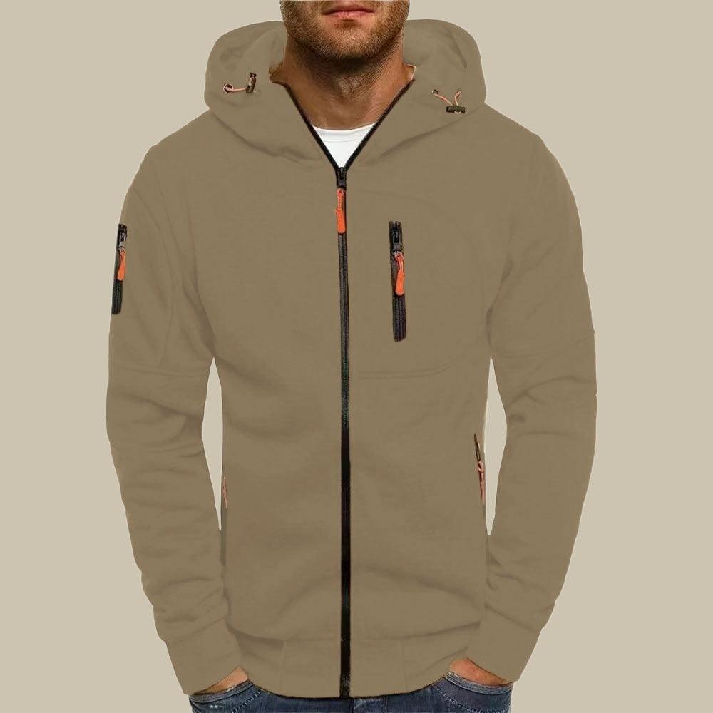 Essential Full Zip Hoodie — Men's Full Zip Hooded