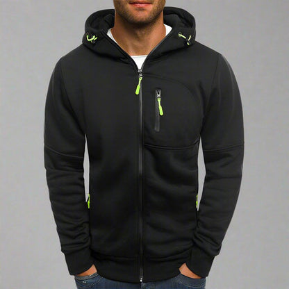 Essential Full Zip Hoodie — Men's Full Zip Hooded