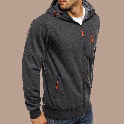 Essential Full Zip Hoodie — Men's Full Zip Hooded