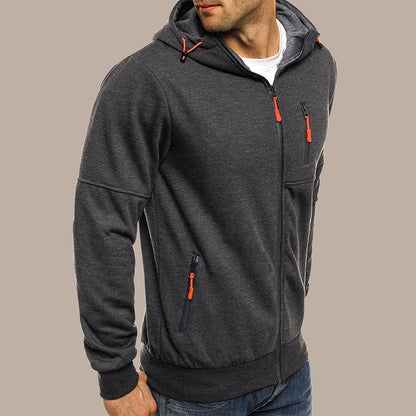 Essential Full Zip Hoodie — Men's Full Zip Hooded