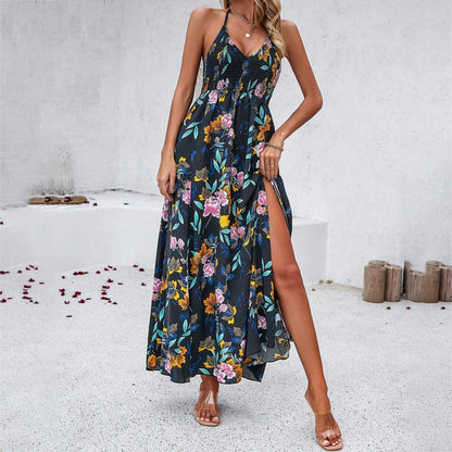 Sunrise Escape Halter Dress — Womens's Summer Dress