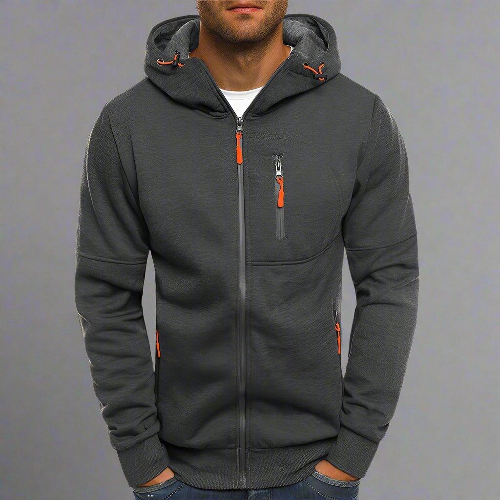 Essential Full Zip Hoodie — Men's Full Zip Hooded