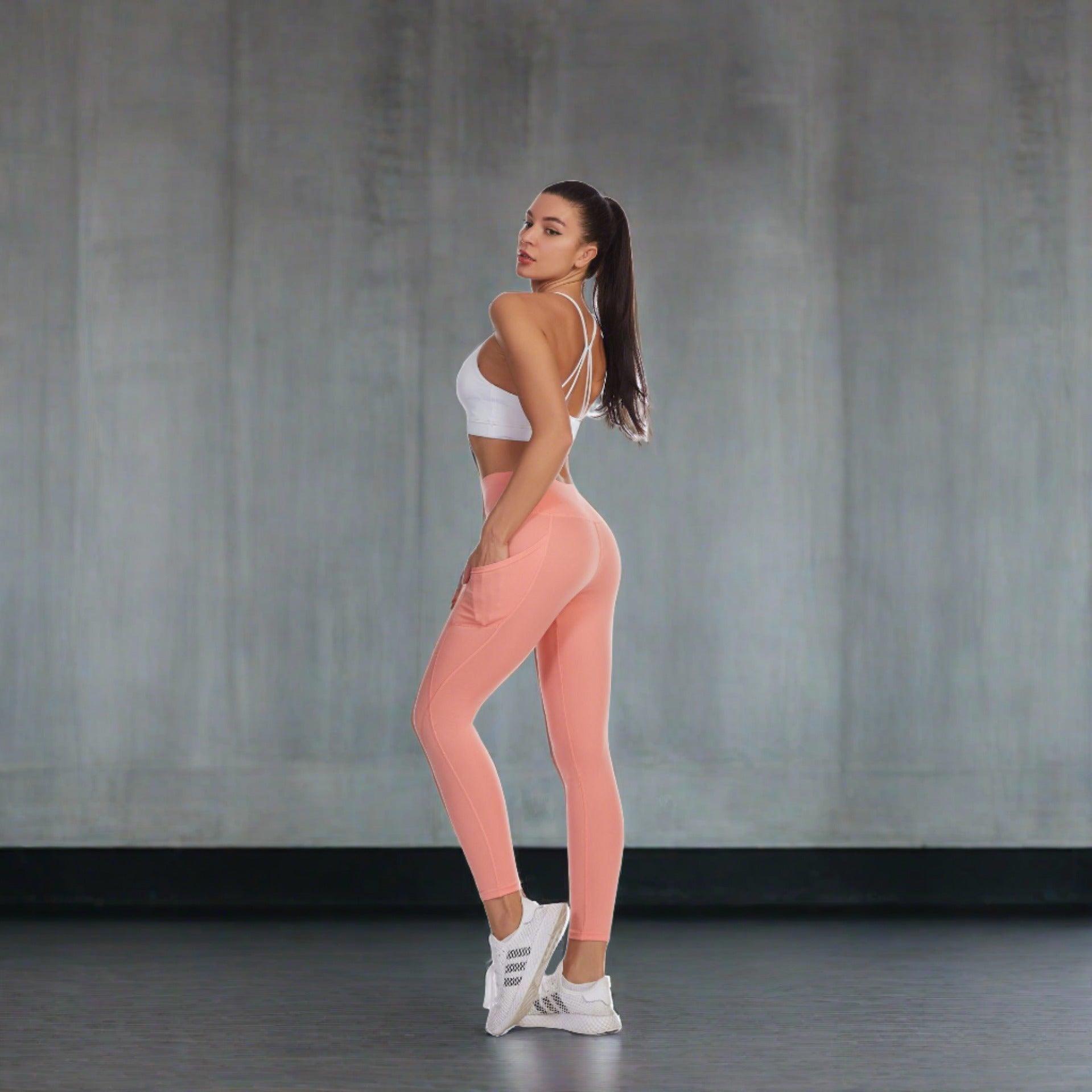 Yoga Leggings with Phone Pocket — Women's Leggings