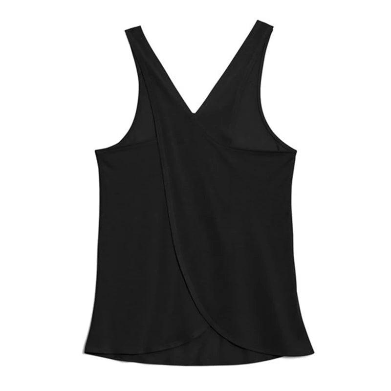 Cross Back Athletic Top — Workout Tanks For Women