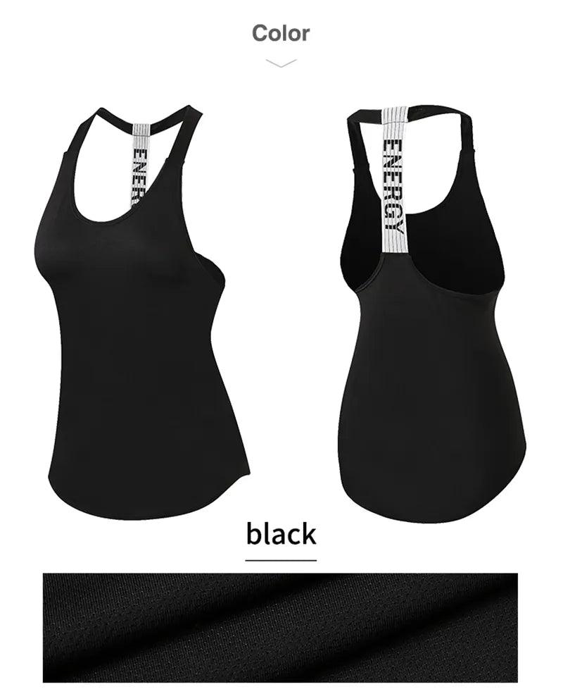 Energy Breathable Athletic Top — Workout Tanks For Women