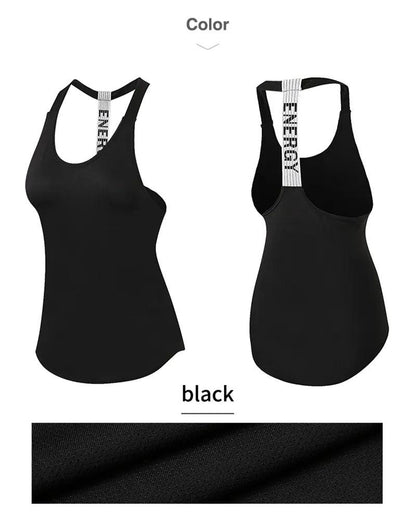 Energy Breathable Athletic Top — Workout Tanks For Women