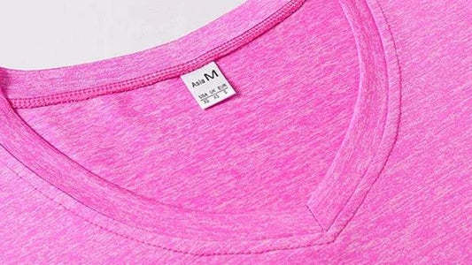 Women's V-Neck Sport Tee – Comfortable, Stylish Activewear Essential