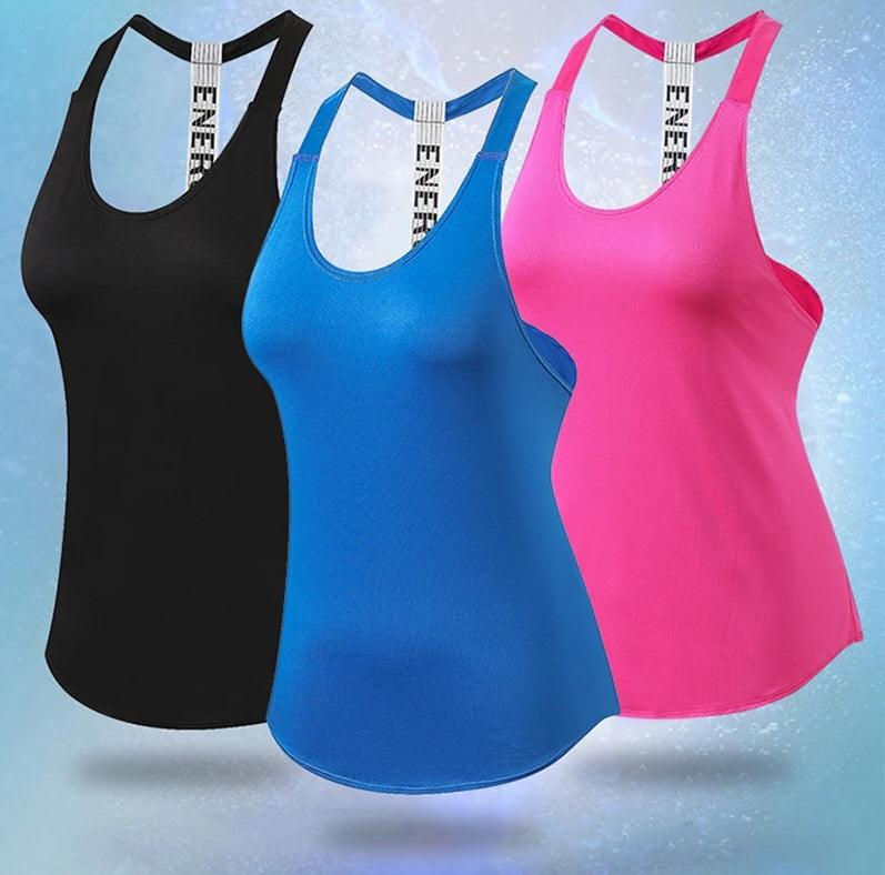 Energy Breathable Athletic Top — Workout Tanks For Women