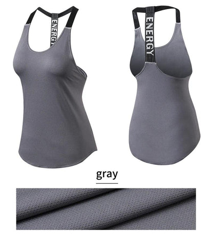 Energy Breathable Athletic Top — Workout Tanks For Women