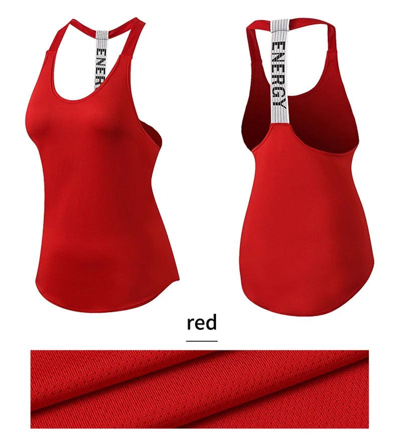 Energy Breathable Athletic Top — Workout Tanks For Women