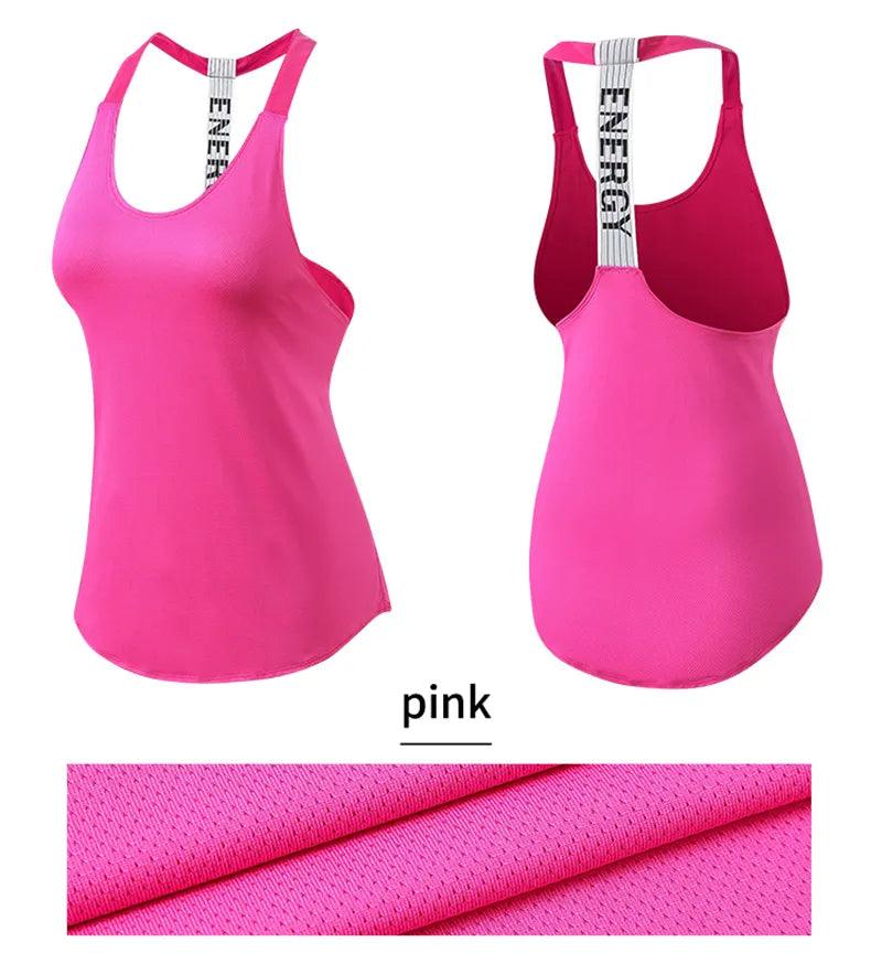 Energy Breathable Athletic Top — Workout Tanks For Women