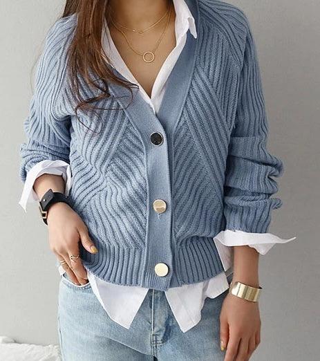 Classic Button Ladies Blouse — Blouse For Women