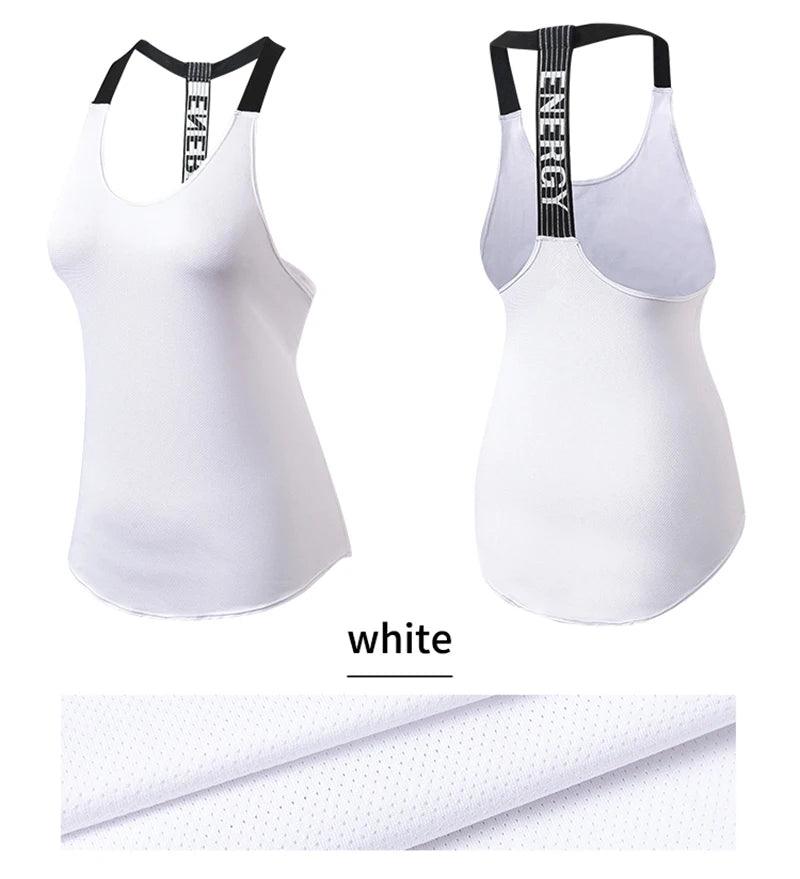 Energy Breathable Athletic Top — Workout Tanks For Women