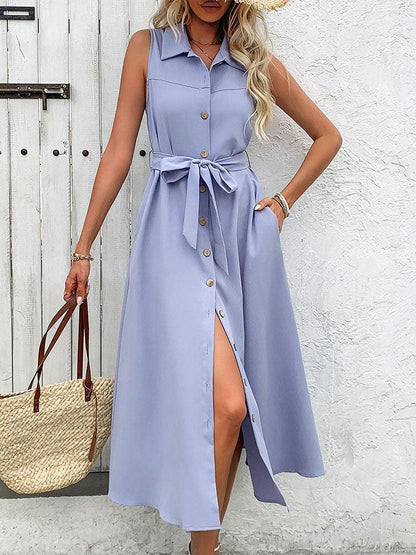 Sun-Kissed Button-Front Dress — Effortless Summer Style