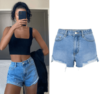 Urban Edge Ripped Denim Shorts