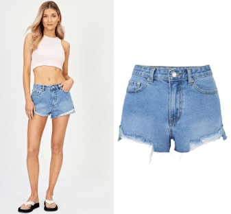 Urban Edge Ripped Denim Shorts