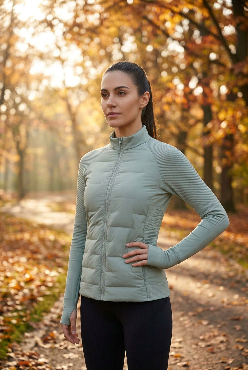 Seamless Ultralight Sport Puffer — Women's Puffer Jacket