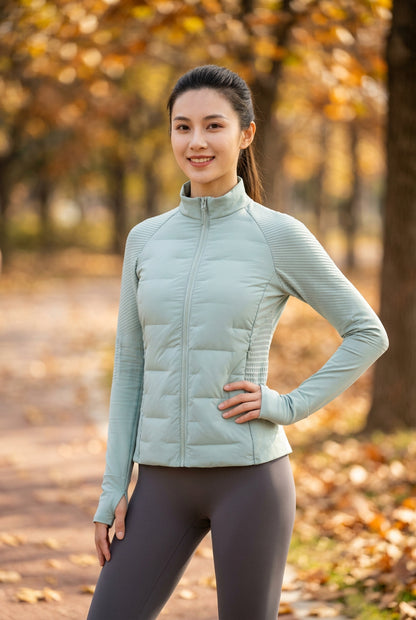 Seamless Ultralight Sport Puffer — Women's Puffer Jacket