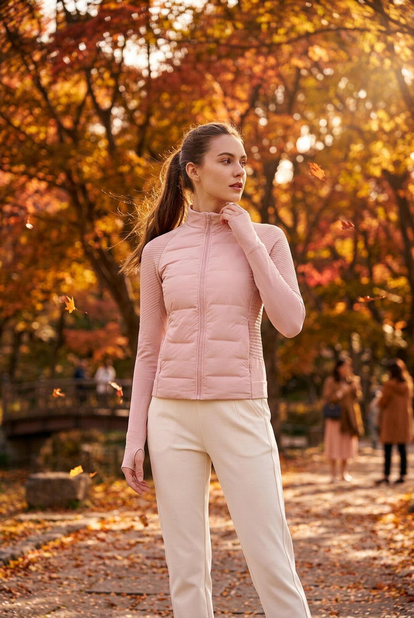 Seamless Ultralight Sport Puffer — Women's Puffer Jacket