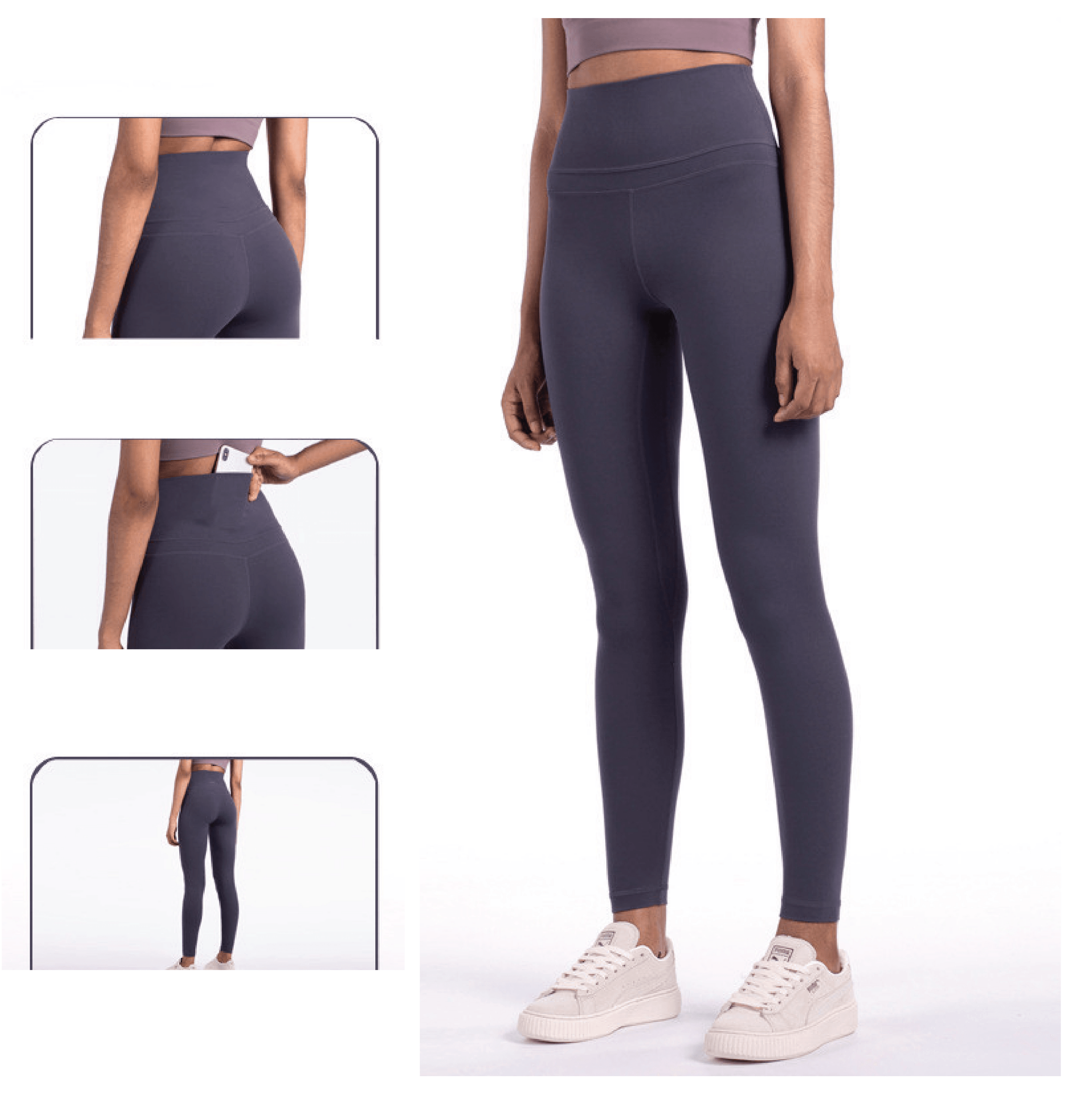 BareMotion Women's High-Waisted Yoga Leggings | JHB Marketplace