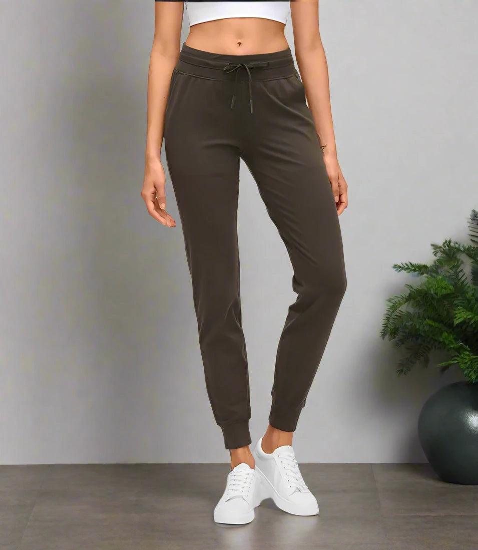 Brown Active Stride Women's Joggers | JHB Marketplace