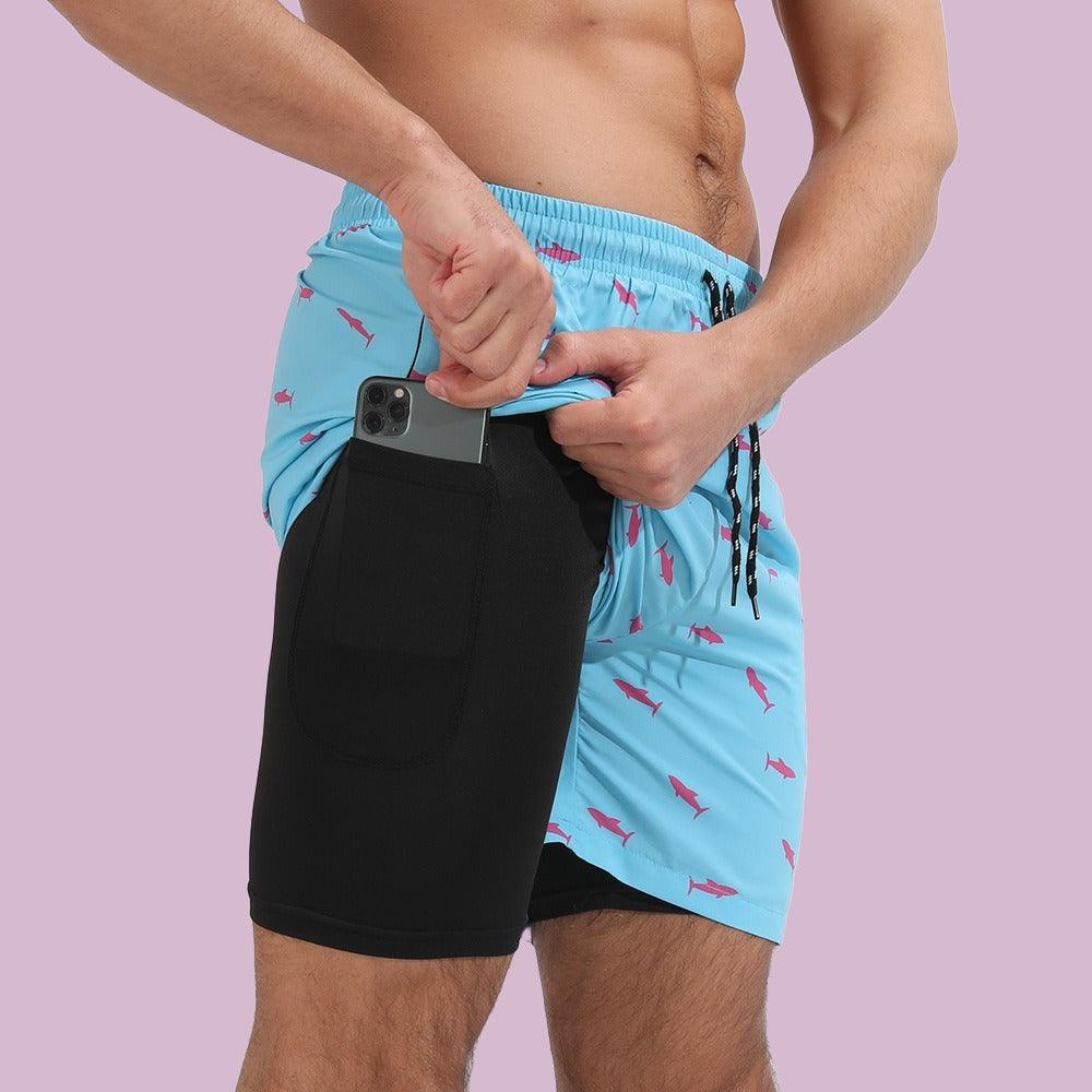 Little Sharks AquaFlex Men's Swim Shorts | JHB Marketplace